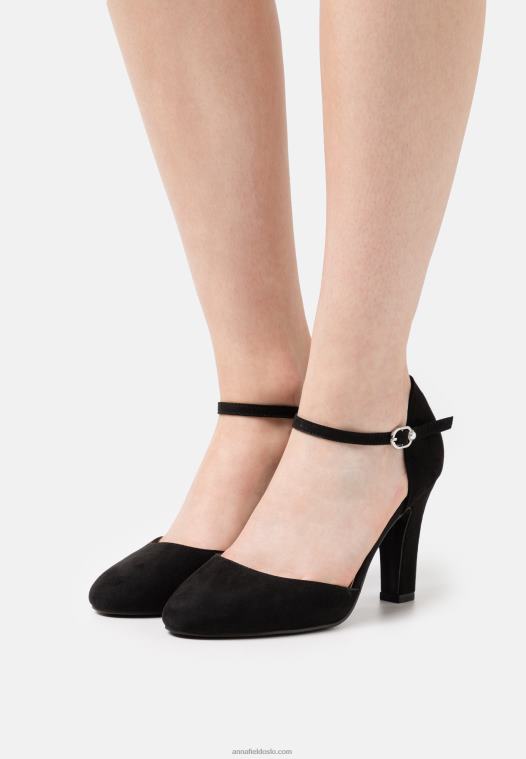 Anna Field kvinner klassiske hæler svart P266L1717