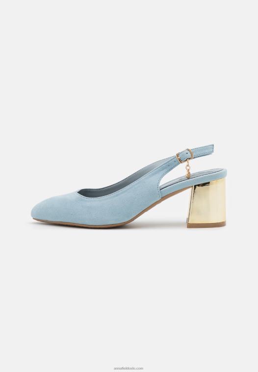 Anna Field kvinner klassiske jeans med hæler P266L1751