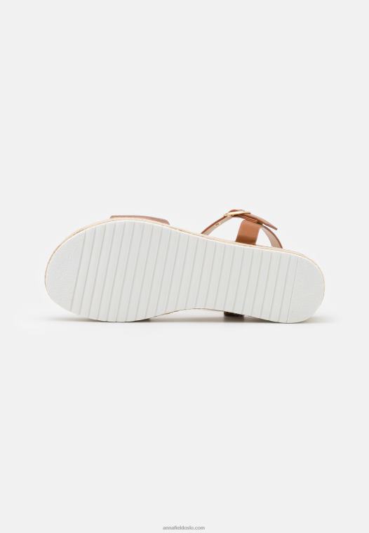 Anna Field kvinner komfort espadriller bronse P266L1483