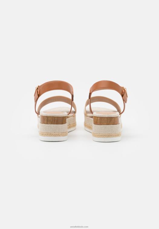 Anna Field kvinner komfort espadriller gull P266L1456