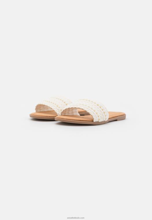 Anna Field kvinner muldyr hvite P266L1864