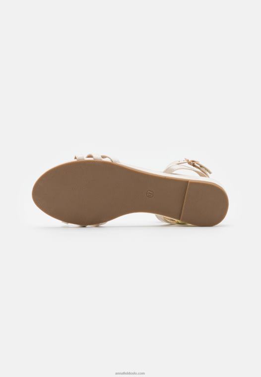 Anna Field kvinner sandaler 001 hvit P266L1267