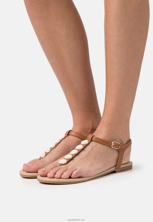 Anna Field kvinner sandaler cognac P266L1429