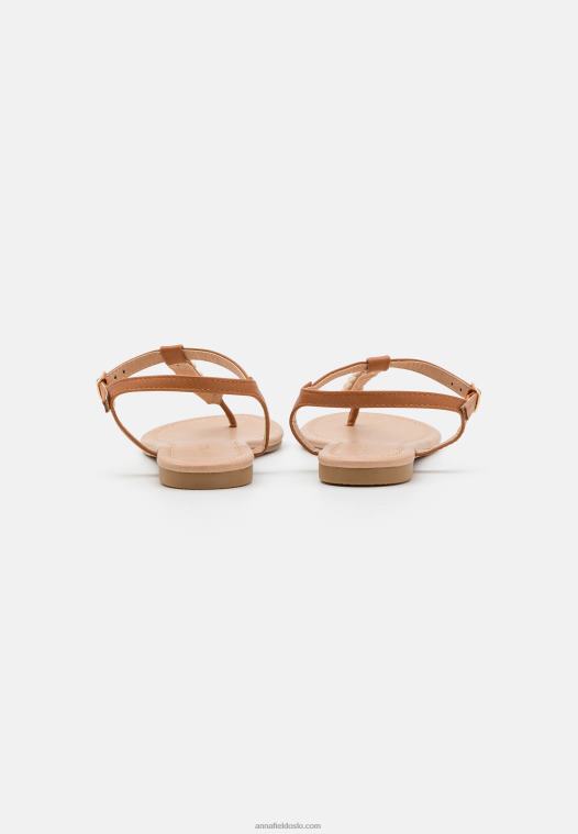 Anna Field kvinner sandaler cognac P266L1429