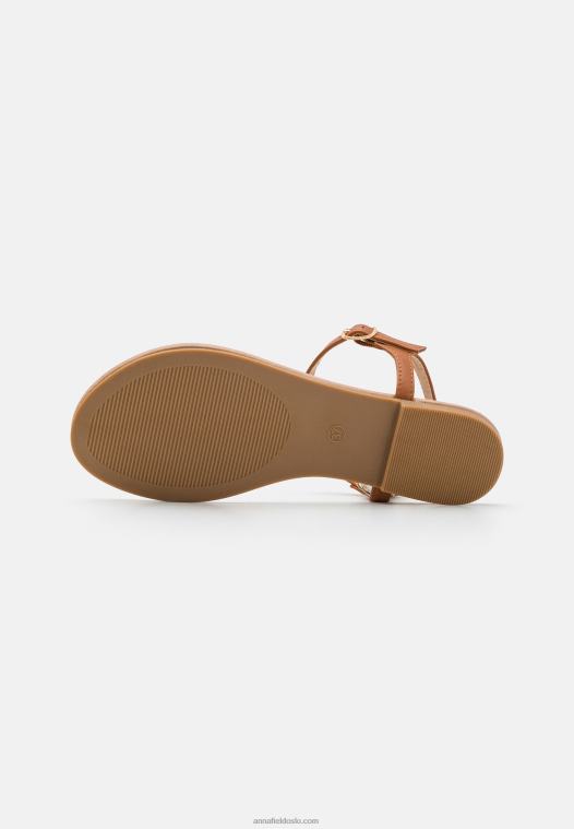 Anna Field kvinner sandaler cognac P266L1429