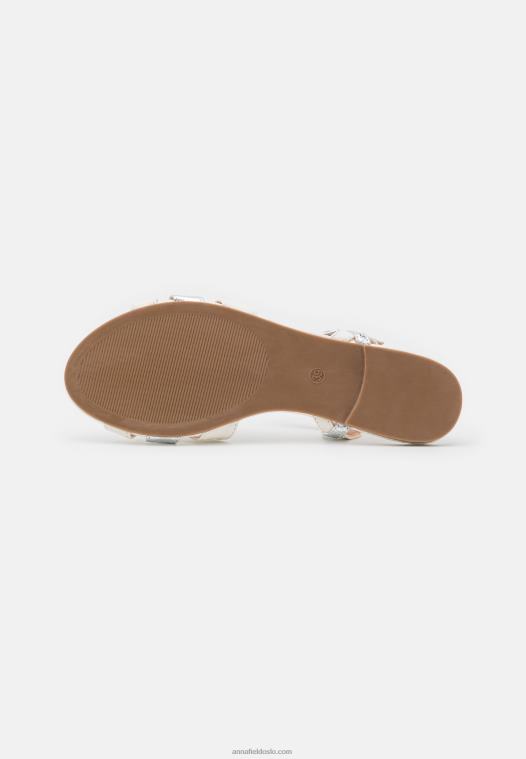 Anna Field kvinner sandaler hvite P266L1266