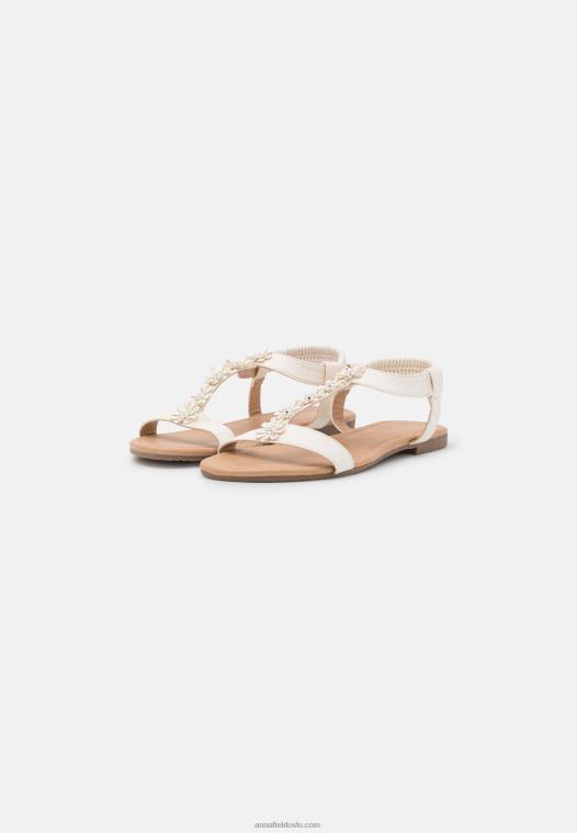 Anna Field kvinner sandaler hvite P266L1361