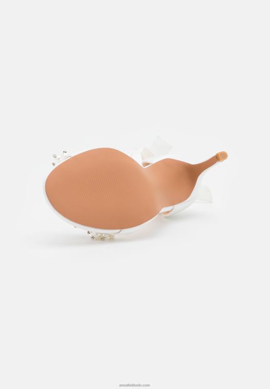 Anna Field kvinner sandaler hvite P266L1398