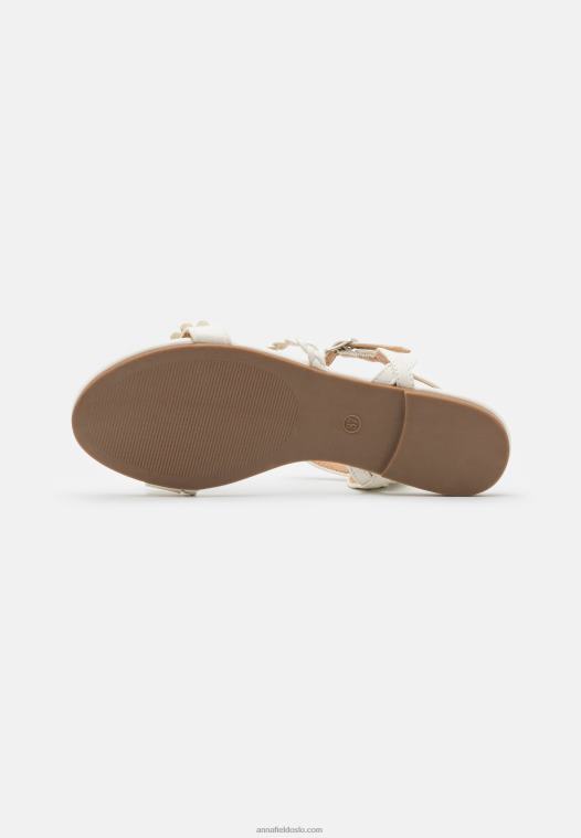 Anna Field kvinner sandaler hvite P266L1418