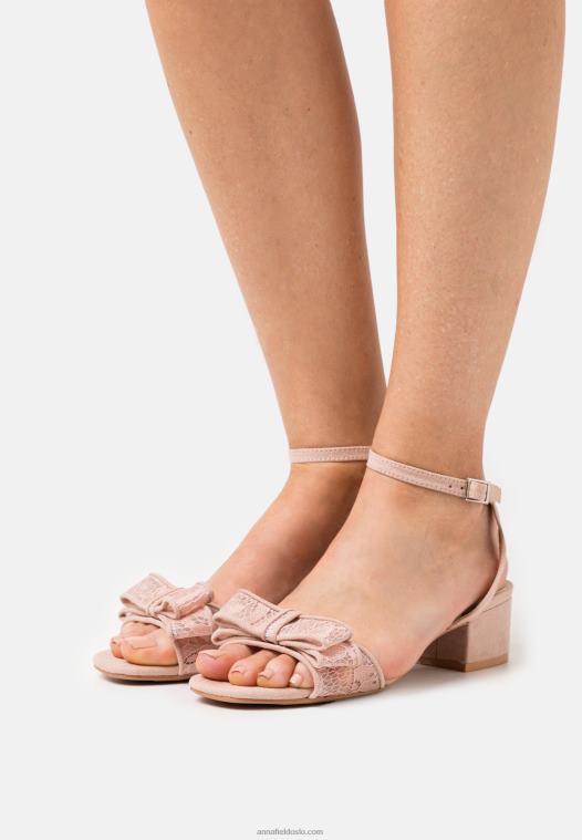 Anna Field kvinner sandaler lys rosa P266L1347