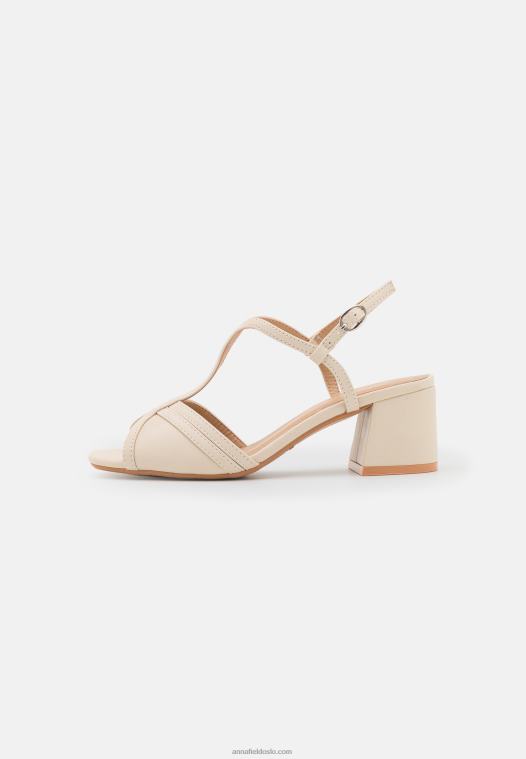 Anna Field kvinner sandaler off-white P266L1344