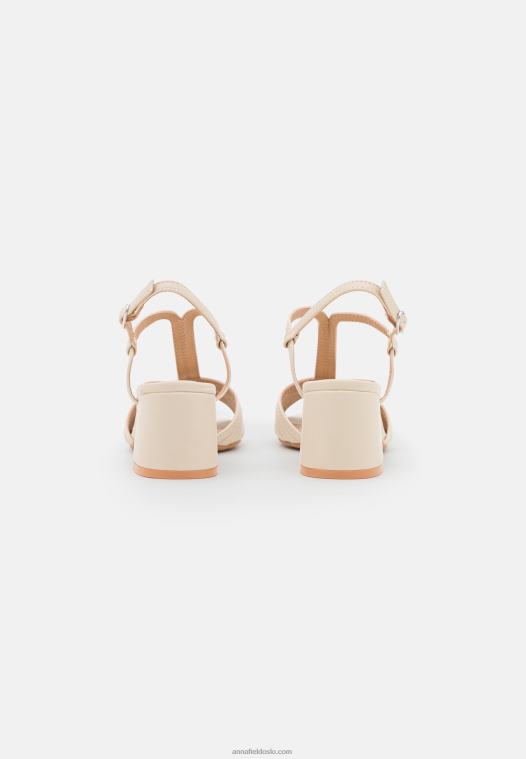 Anna Field kvinner sandaler off-white P266L1344
