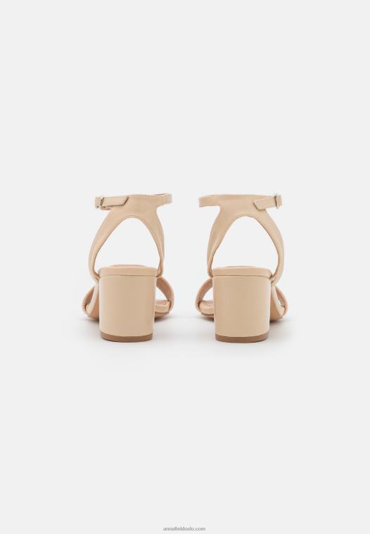 Anna Field kvinner sandaler off-white P266L1349
