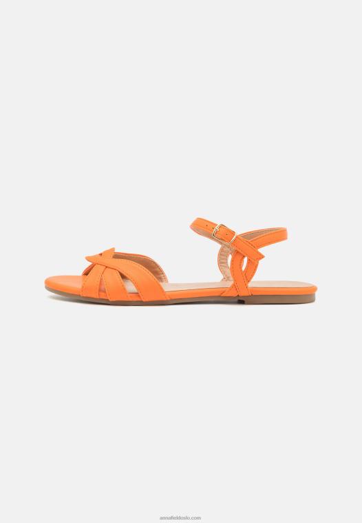 Anna Field kvinner sandaler oransje P266L1317
