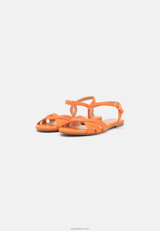 Anna Field kvinner sandaler oransje P266L1317