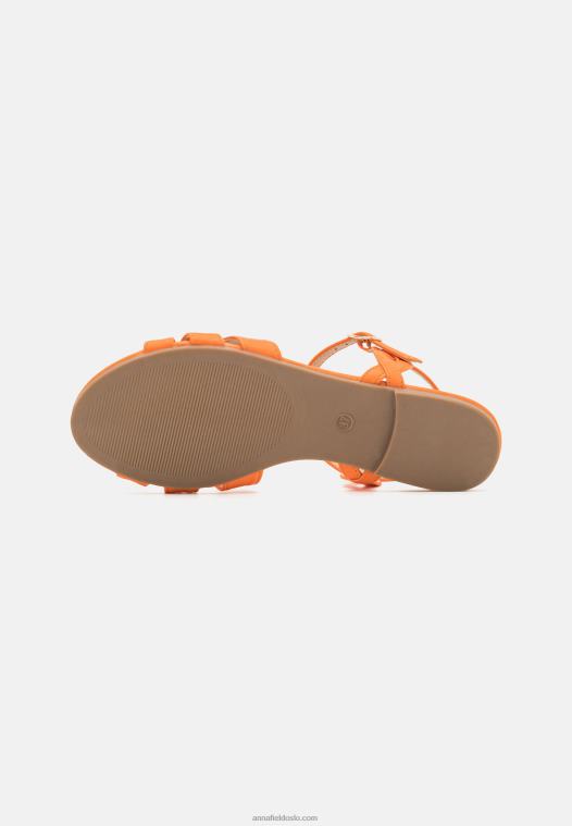 Anna Field kvinner sandaler oransje P266L1317
