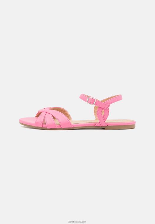 Anna Field kvinner sandaler rosa P266L1315