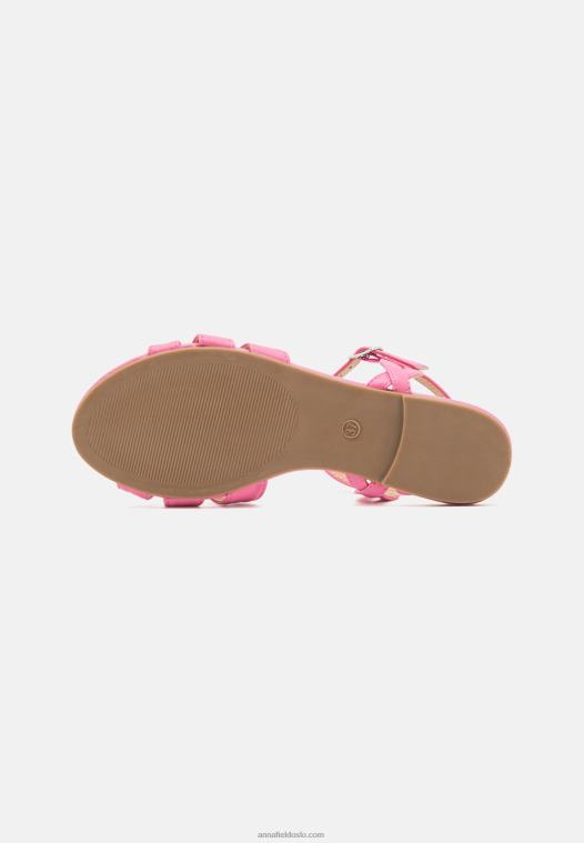 Anna Field kvinner sandaler rosa P266L1315