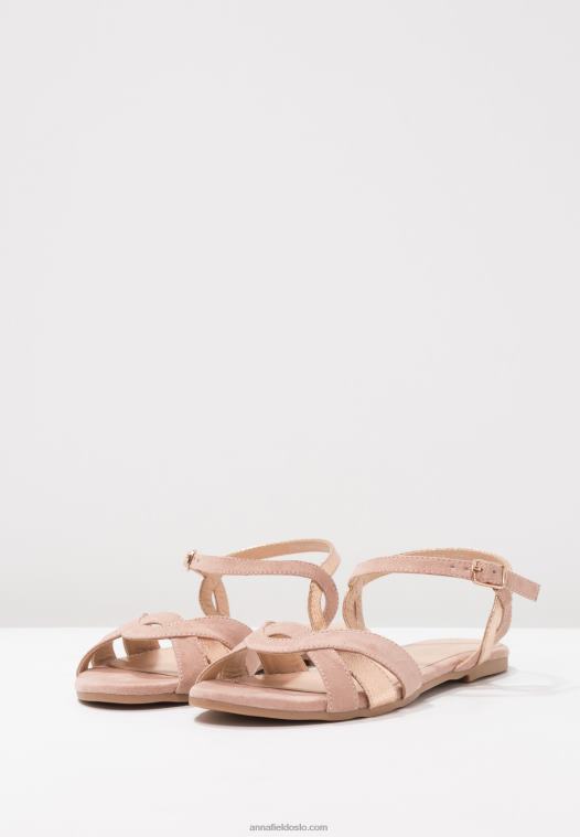 Anna Field kvinner sandaler rose P266L1242