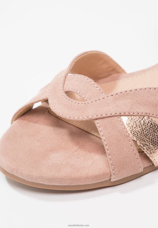 Anna Field kvinner sandaler rose P266L1242