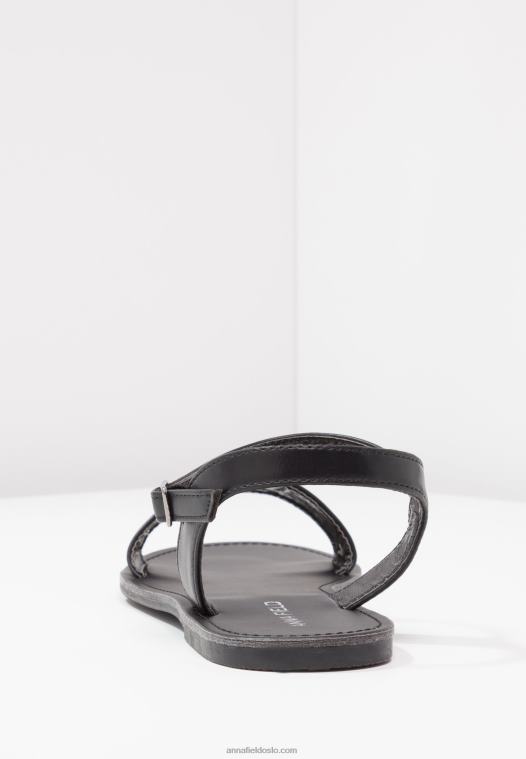 Anna Field kvinner sandaler svart P266L1273
