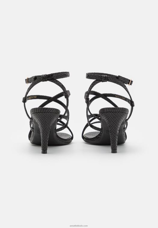 Anna Field kvinner sandaler svart P266L1327