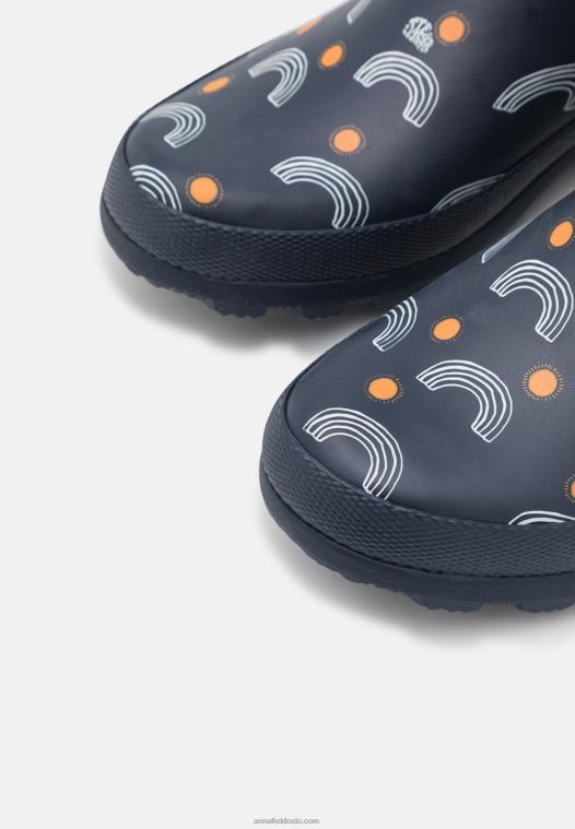 Anna Field kvinner gummistøvler mørkeblå P266L2268