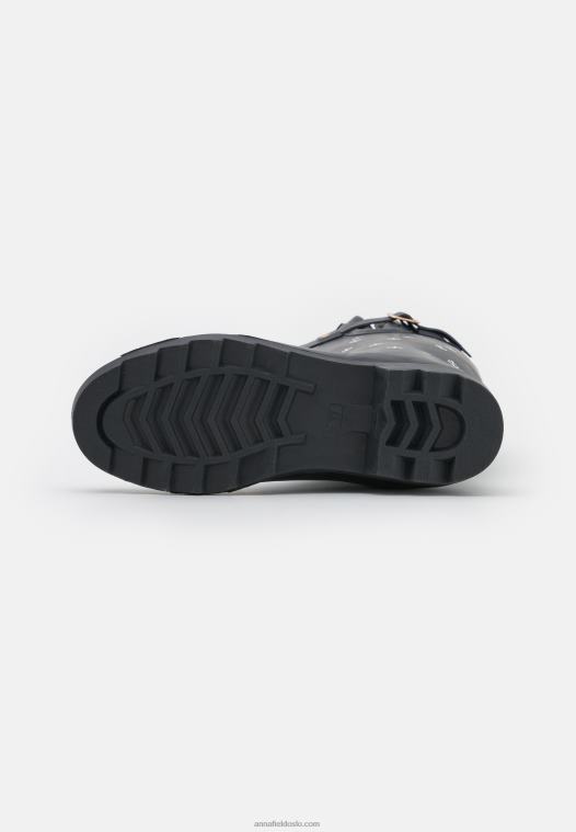 Anna Field kvinner gummistøvler mørkeblå P266L2270