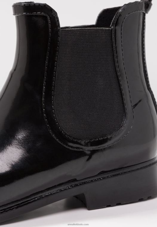 Anna Field kvinner gummistøvler svart P266L2261