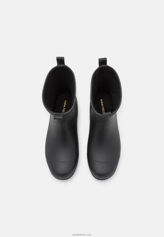 Anna Field kvinner gummistøvler svart P266L2262