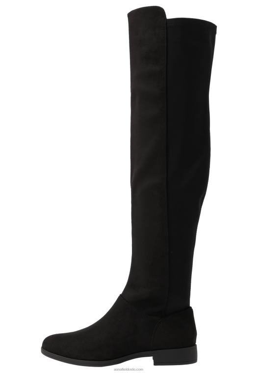 Anna Field kvinner over-the-kne boots svarte P266L2226