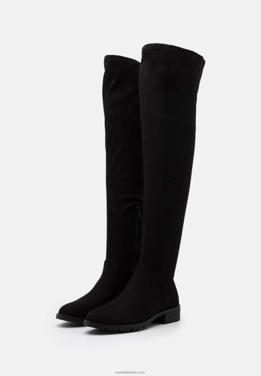 Anna Field kvinner over-the-kne boots svarte P266L2228