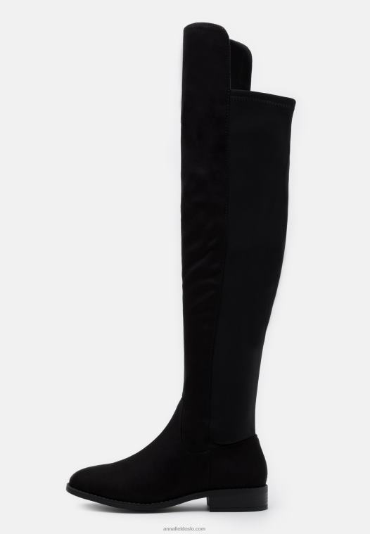 Anna Field kvinner over-the-kne boots svarte P266L2230