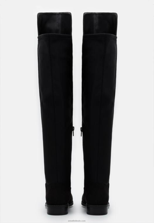 Anna Field kvinner over-the-kne boots svarte P266L2230