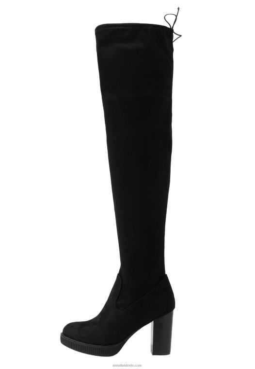 Anna Field kvinner over-the-kne boots svarte P266L2236
