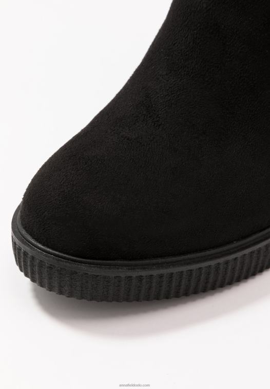 Anna Field kvinner over-the-kne boots svarte P266L2236