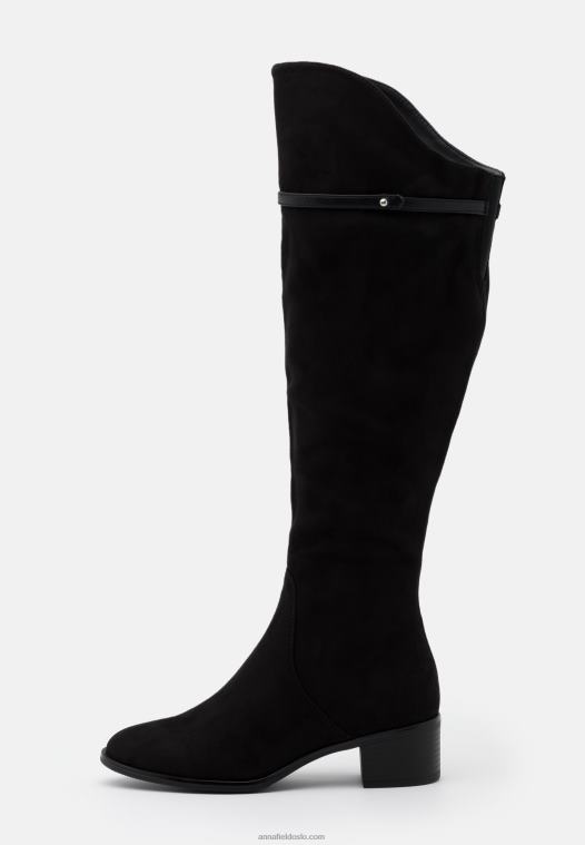 Anna Field kvinner over-the-kne boots svarte P266L2245