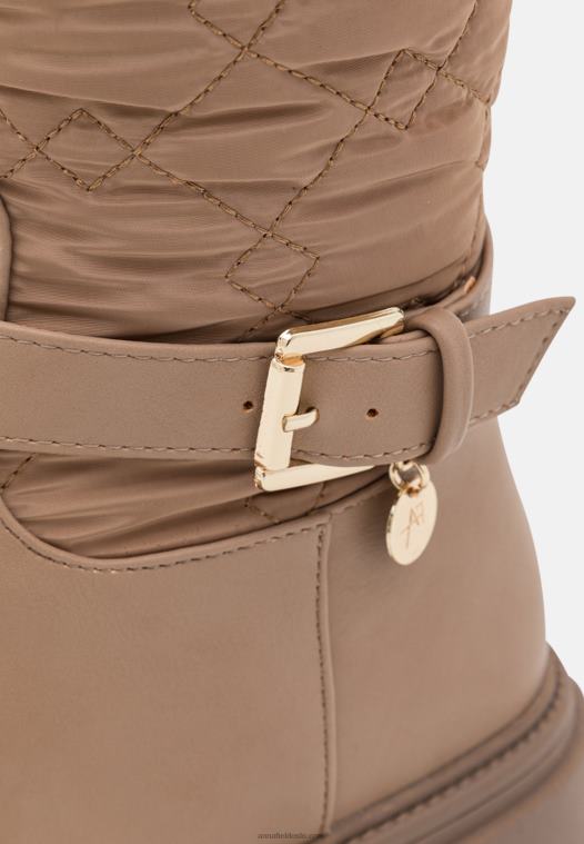 Anna Field kvinner plattformstøvler beige P266L2248