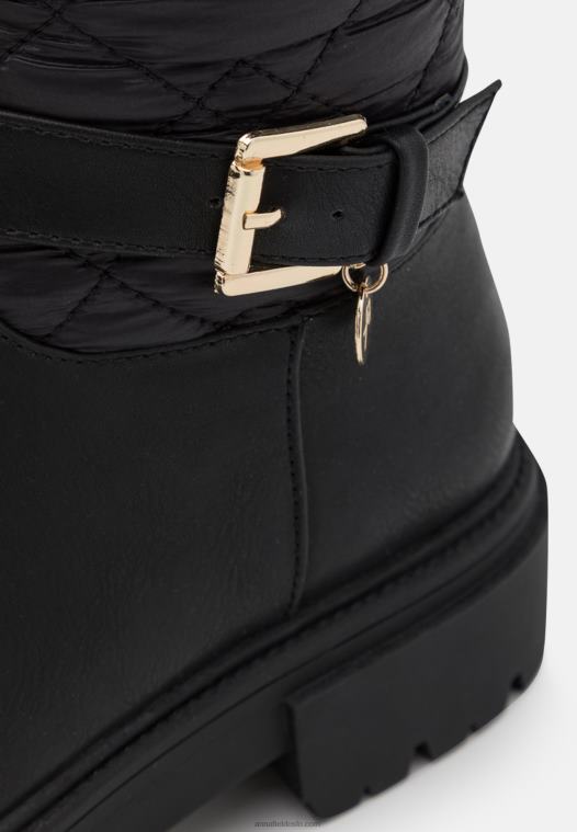 Anna Field kvinner plattformstøvler svarte P266L2249