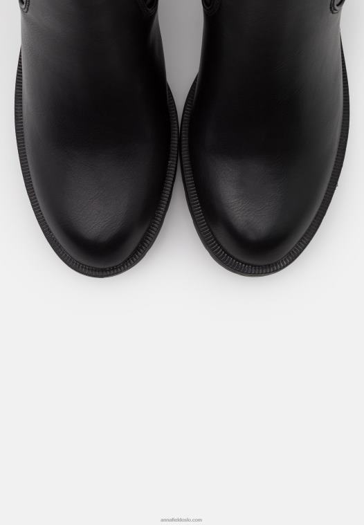 Anna Field kvinner plattformstøvler svarte P266L2254