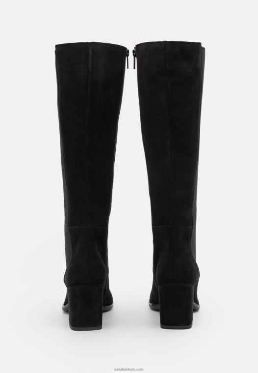 Anna Field kvinner skinnstøvler svarte P266L2200