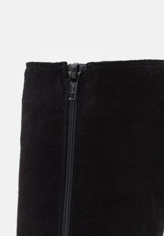 Anna Field kvinner skinnstøvler svarte P266L2200