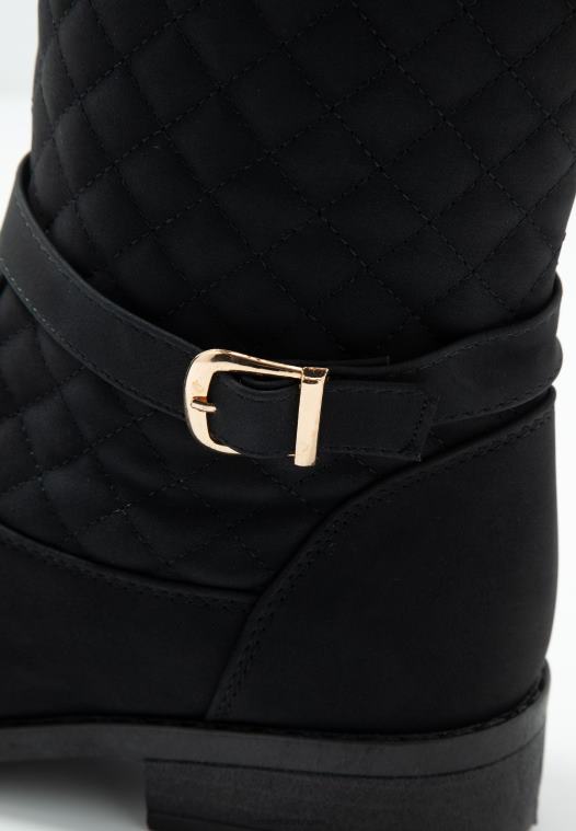 Anna Field kvinner støvler svarte P266L2198