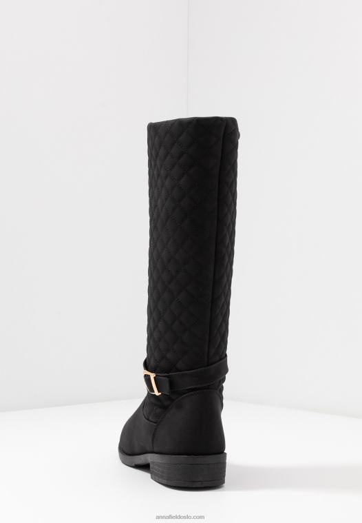 Anna Field kvinner støvler svarte P266L2198