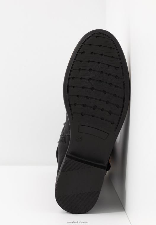 Anna Field kvinner støvler svarte P266L2198