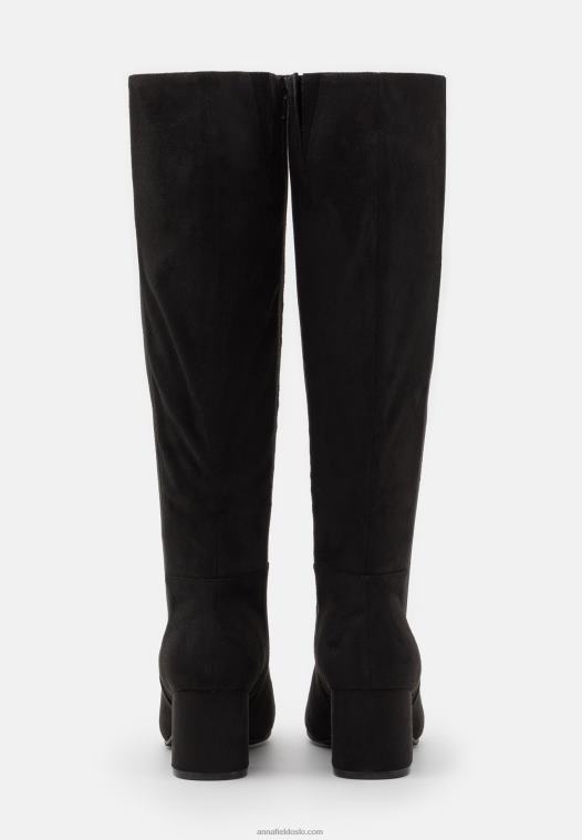 Anna Field kvinner støvler svarte P266L2204