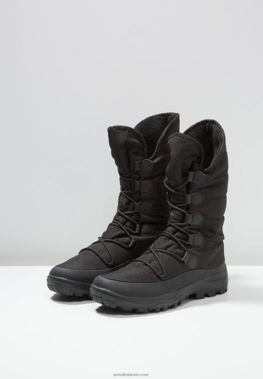 Anna Field kvinner vinterstøvler svarte P266L2210