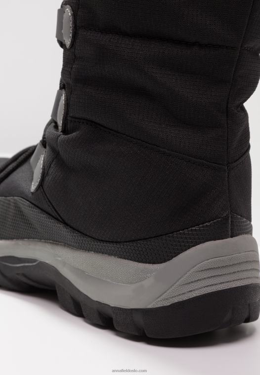 Anna Field kvinner vinterstøvler svarte P266L2213