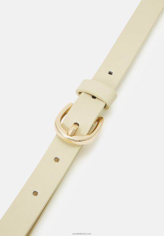 Anna Field kvinner 3-paknings belte konjakk/beige/rosa P266L2730