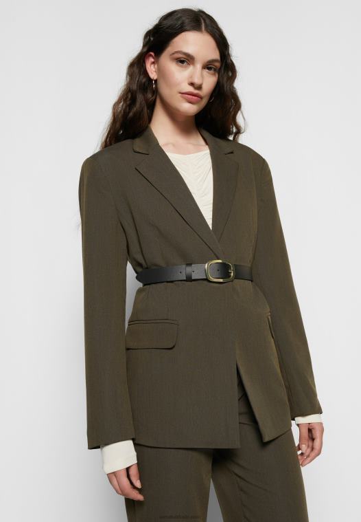 Anna Field kvinner belte svart P266L2761